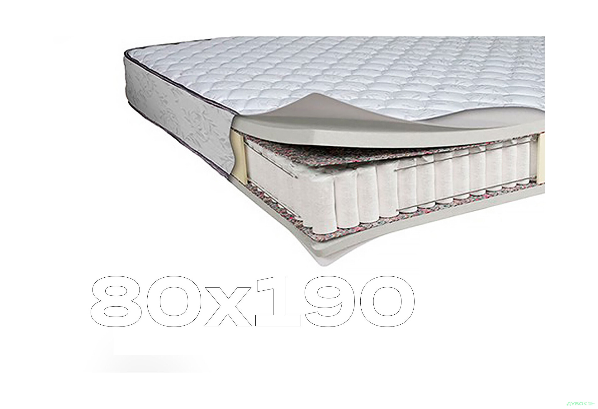 Изображение 1 - Матрас Смарагд 80х190 Svit Mebliv