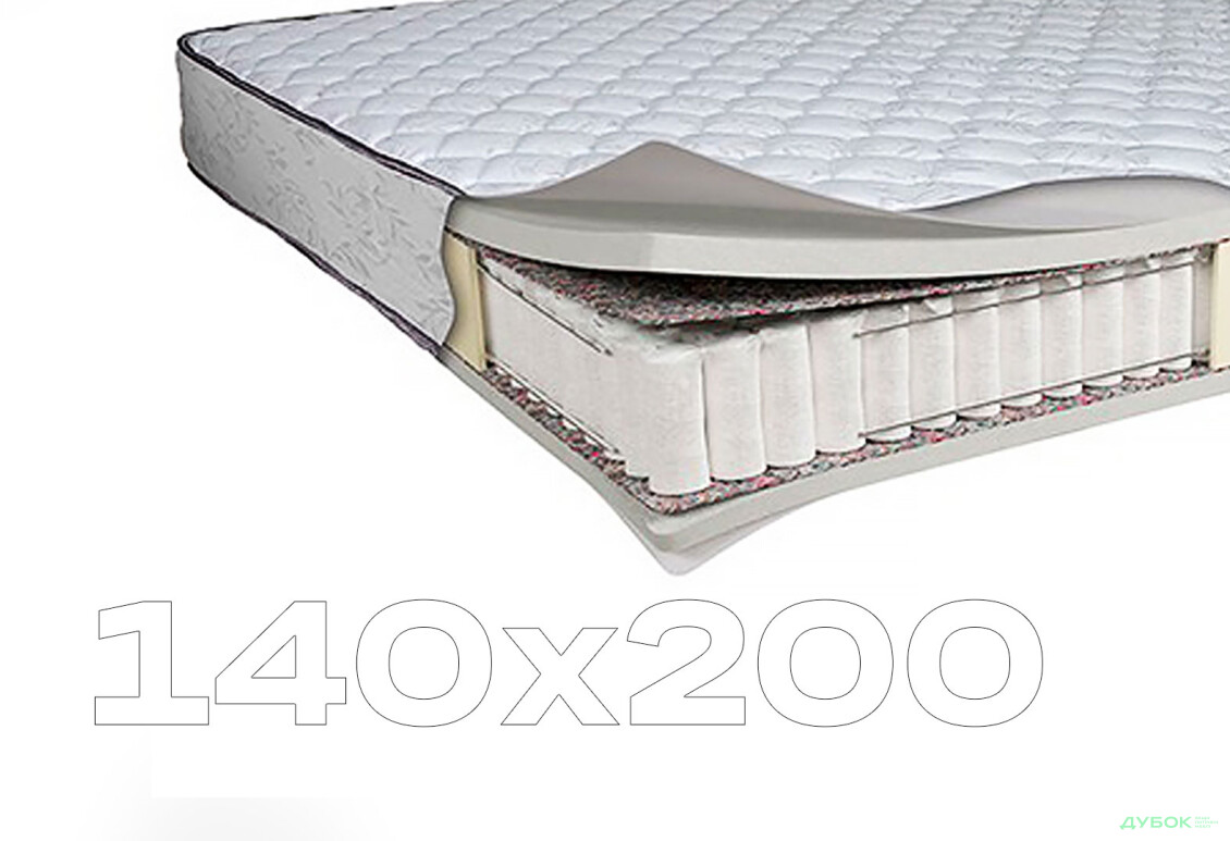 Матрац Смарагд 140х200 Світ Меблів