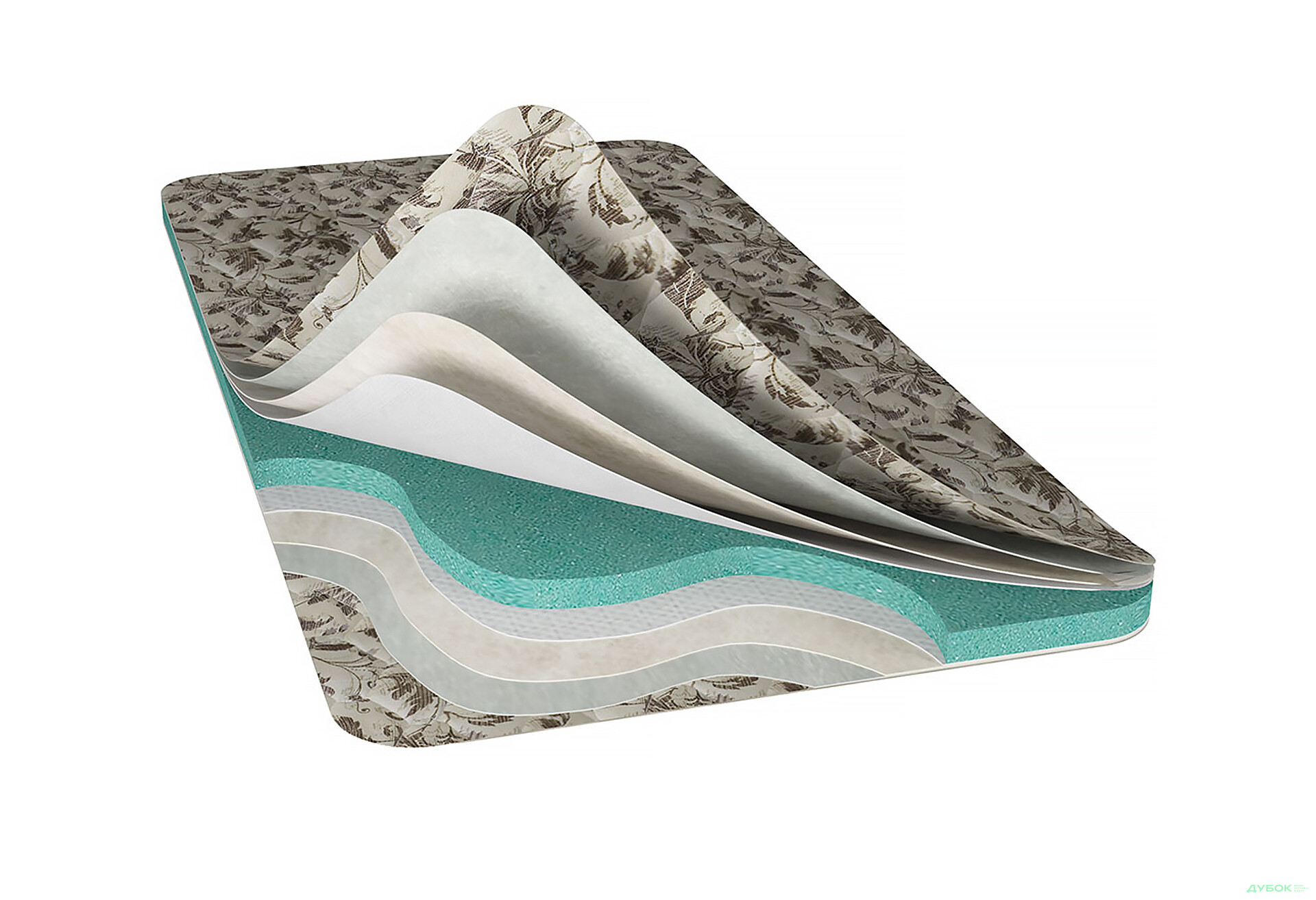 Изображение 3 - Матрас Svit Mebliv Топпер-футон №1 категория 3, 180х200, чехол из двойного жаккарда