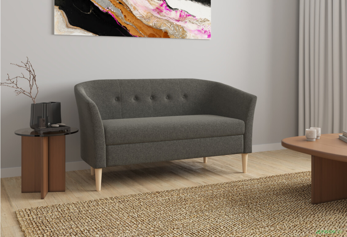 Диван UMa Соната 2С 141x66 см нераскладной серо-коричневый (Fancy 96) - Изображение 7 Изображение 7 - Диван UMa Соната 2С 141x66 см нераскладной серо-коричневый (Fancy 96)