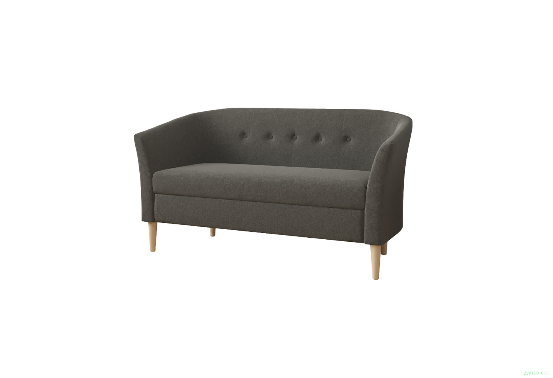 Диван UMa Соната 2С 141x66 см нераскладной серо-коричневый (Fancy 96) - Изображение 1 Изображение 1 - Диван UMa Соната 2С 141x66 см нераскладной серо-коричневый (Fancy 96)