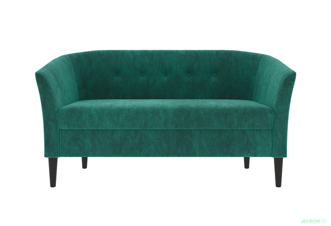 Диван UMa Соната 2C 141x66 см нерозкладний смарагдовий (Run again 36) - Зображення 3 Зображення 3 - Диван UMa Соната 2C 141x66 см нерозкладний смарагдовий (Run again 36)