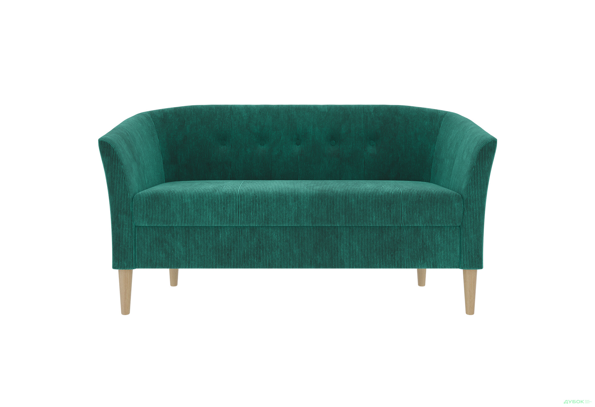 Диван UMa Соната 2C 141x66 см нерозкладний смарагдовий (Run again 36) - Зображення 5 Зображення 5 - Диван UMa Соната 2C 141x66 см нерозкладний смарагдовий (Run again 36)