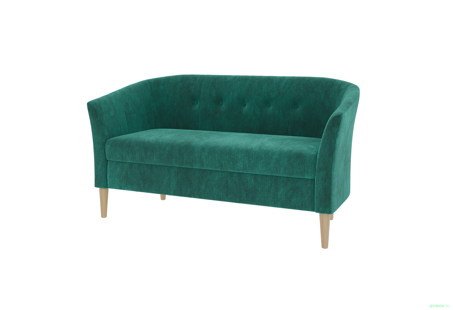 Диван UMa Соната 2C 141x66 см нерозкладний смарагдовий (Run again 36) - Зображення 1 Зображення 1 - Диван UMa Соната 2C 141x66 см нерозкладний смарагдовий (Run again 36)