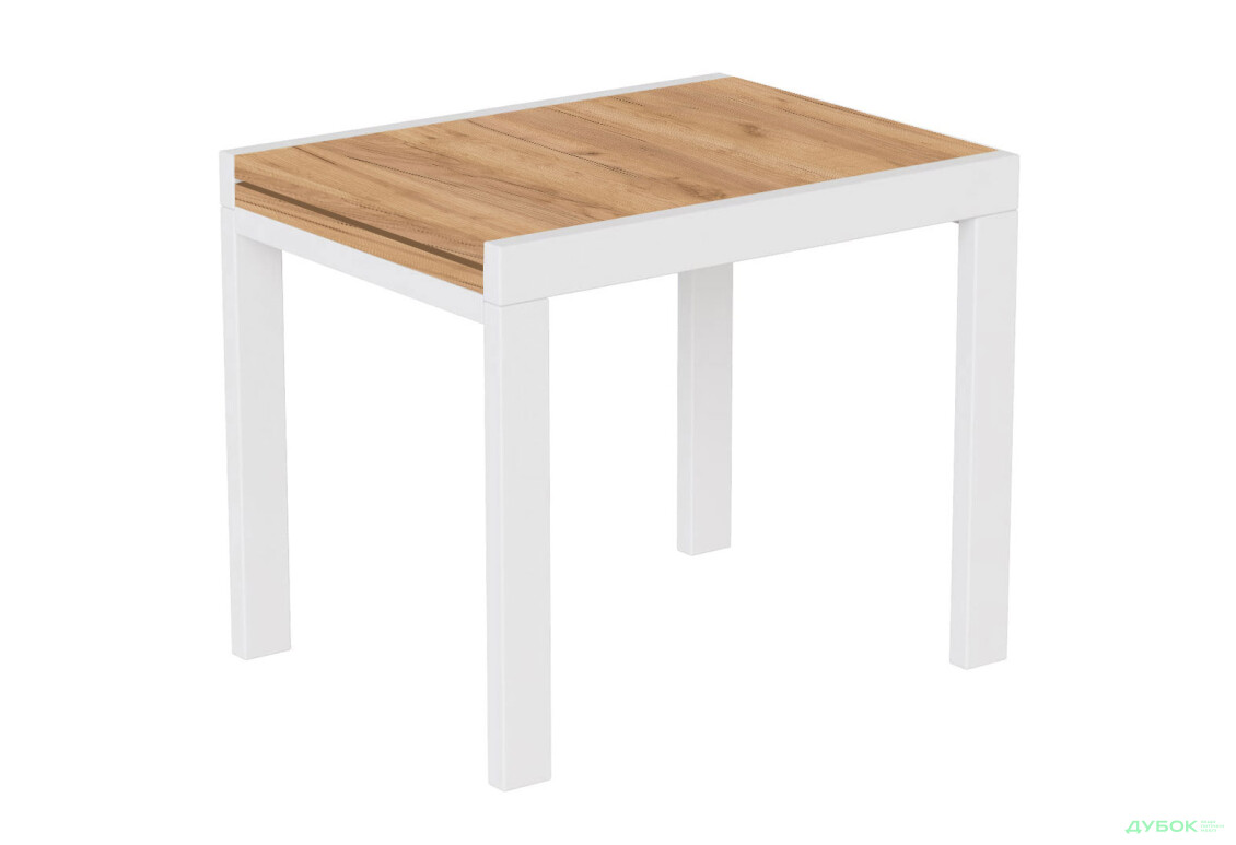 Стол-трансформер Art In Head Корс 178x69 см, дуб крафт золотой / белый