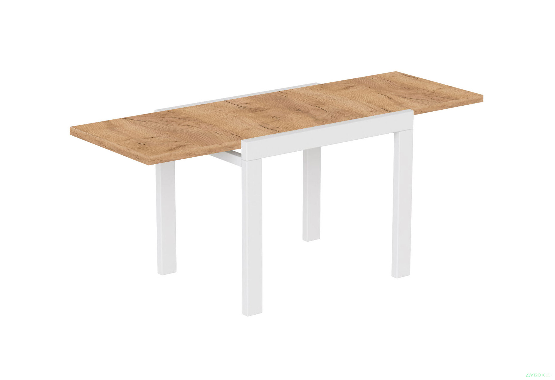 Изображение 2 - Стол-трансформер Art In Head Корс 178x69 см, дуб крафт золотой / белый