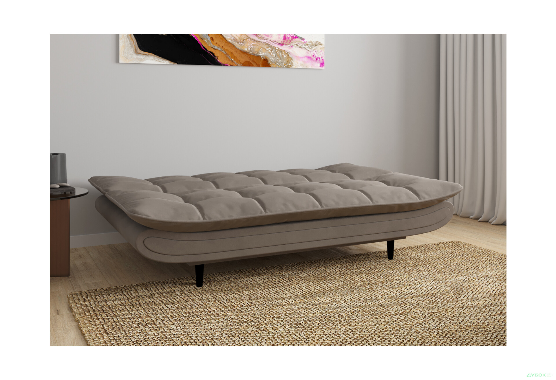 Диван UMa Хьюстон 197x99 см серо-коричневый - Изображение 5 Изображение 5 - Диван UMa Хьюстон 197x99 см серо-коричневый