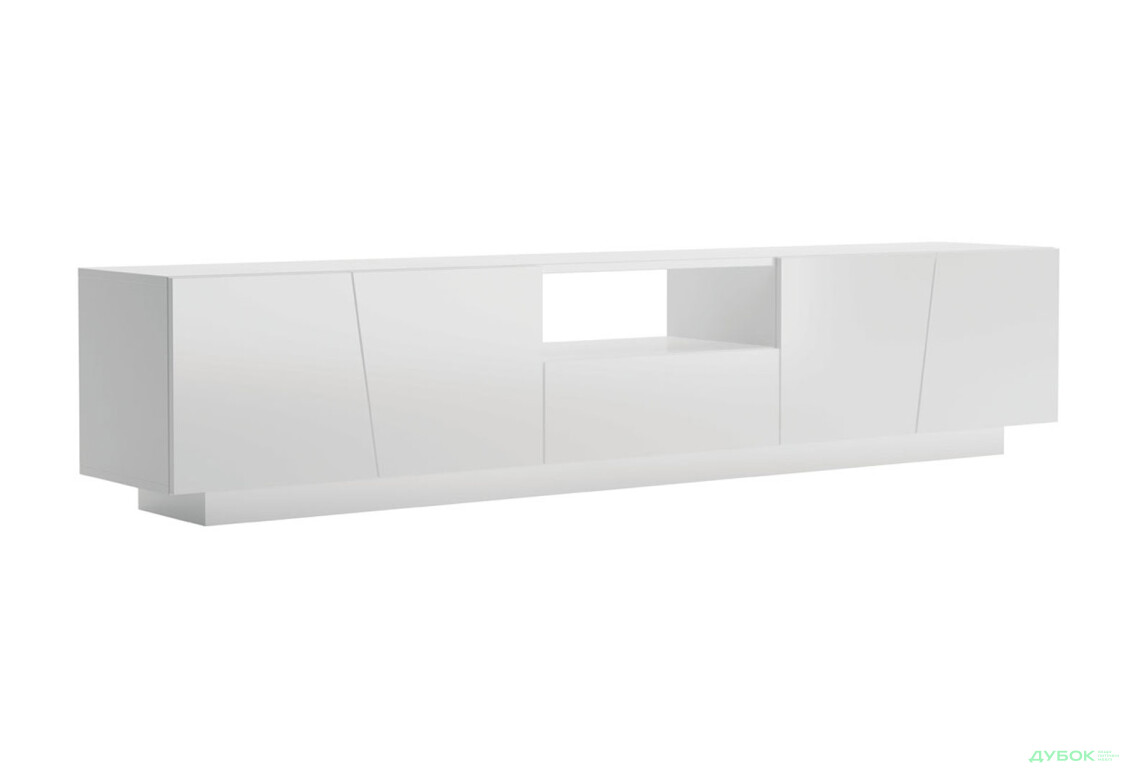 Зображення 3 - Тумба під ТВ Світ Меблів Ліза з дверцятами, шухлядою та полицею 220 см, Німфеа альба