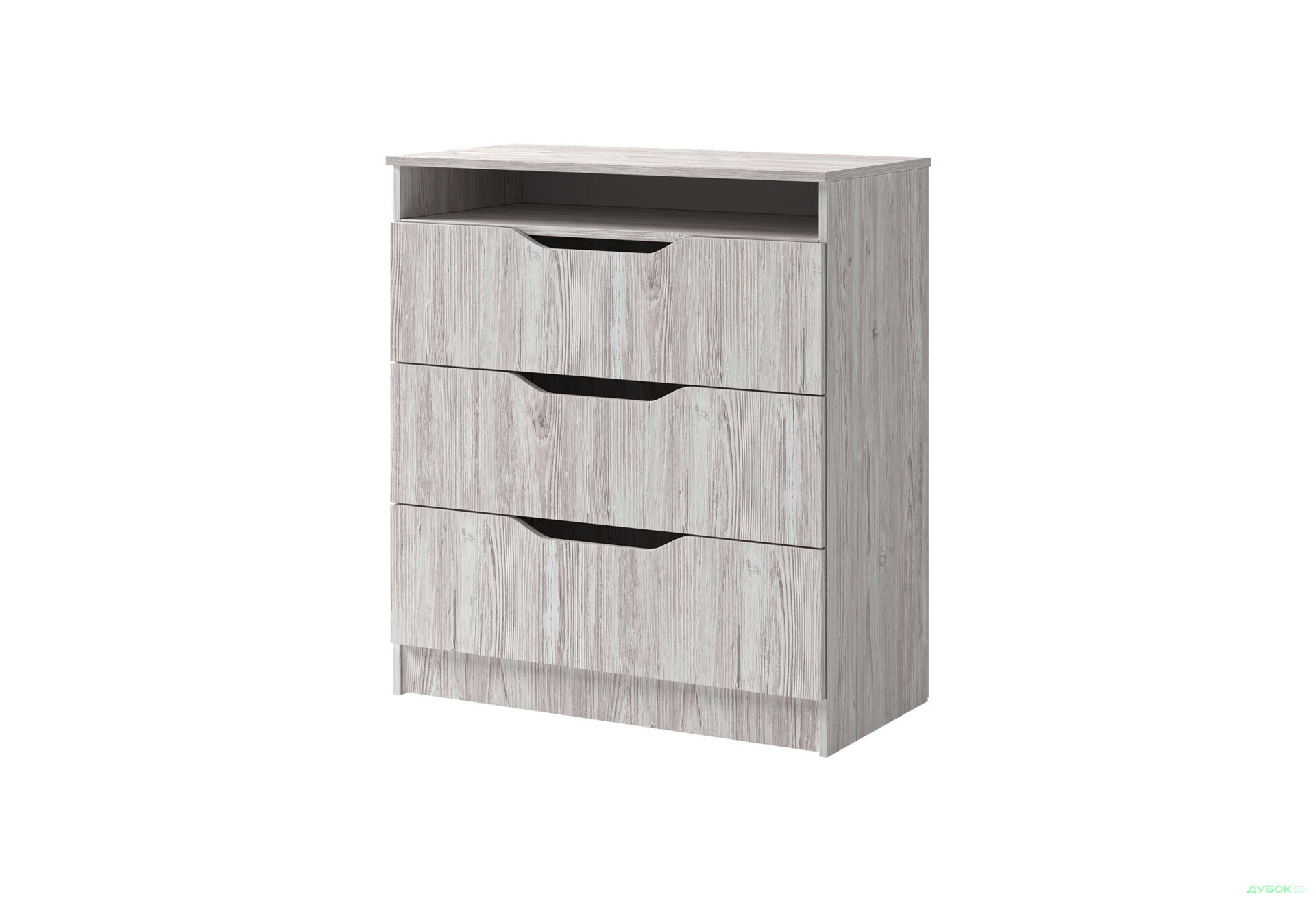 Комод Svit Mebliv Локи с 3 ящиками 80 см, Артвуд светлый - Изображение 1 Изображение 1 - Комод Svit Mebliv Локи с 3 ящиками 80 см, Артвуд светлый
