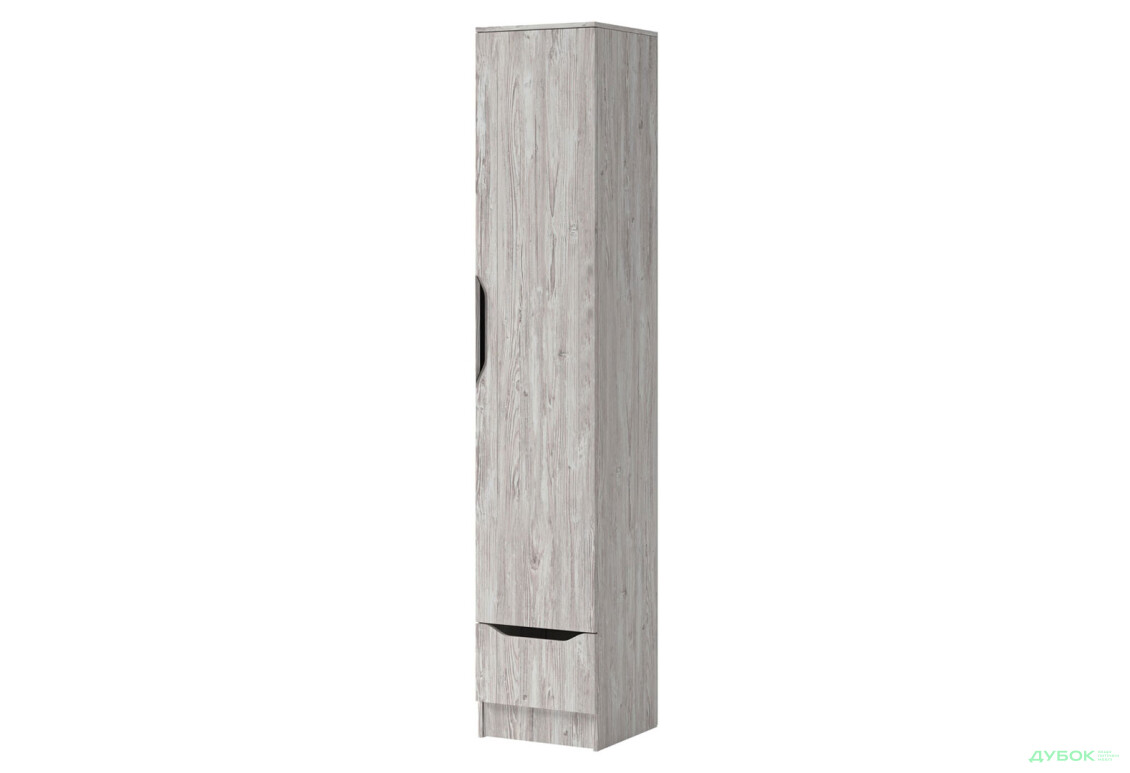 Шкаф Svit Mebliv Локи 1-дверный с ящиком 40 см, Артвуд светлый - Изображение 1 Изображение 1 - Шкаф Svit Mebliv Локи 1-дверный с ящиком 40 см, Артвуд светлый