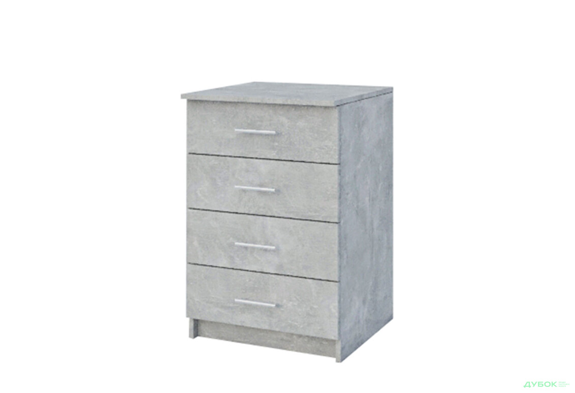 Тумба Garant 1 з 4 шухлядами 50 см індастріал - Зображення 1 Зображення 1 - Тумба Garant 1 з 4 шухлядами 50 см індастріал
