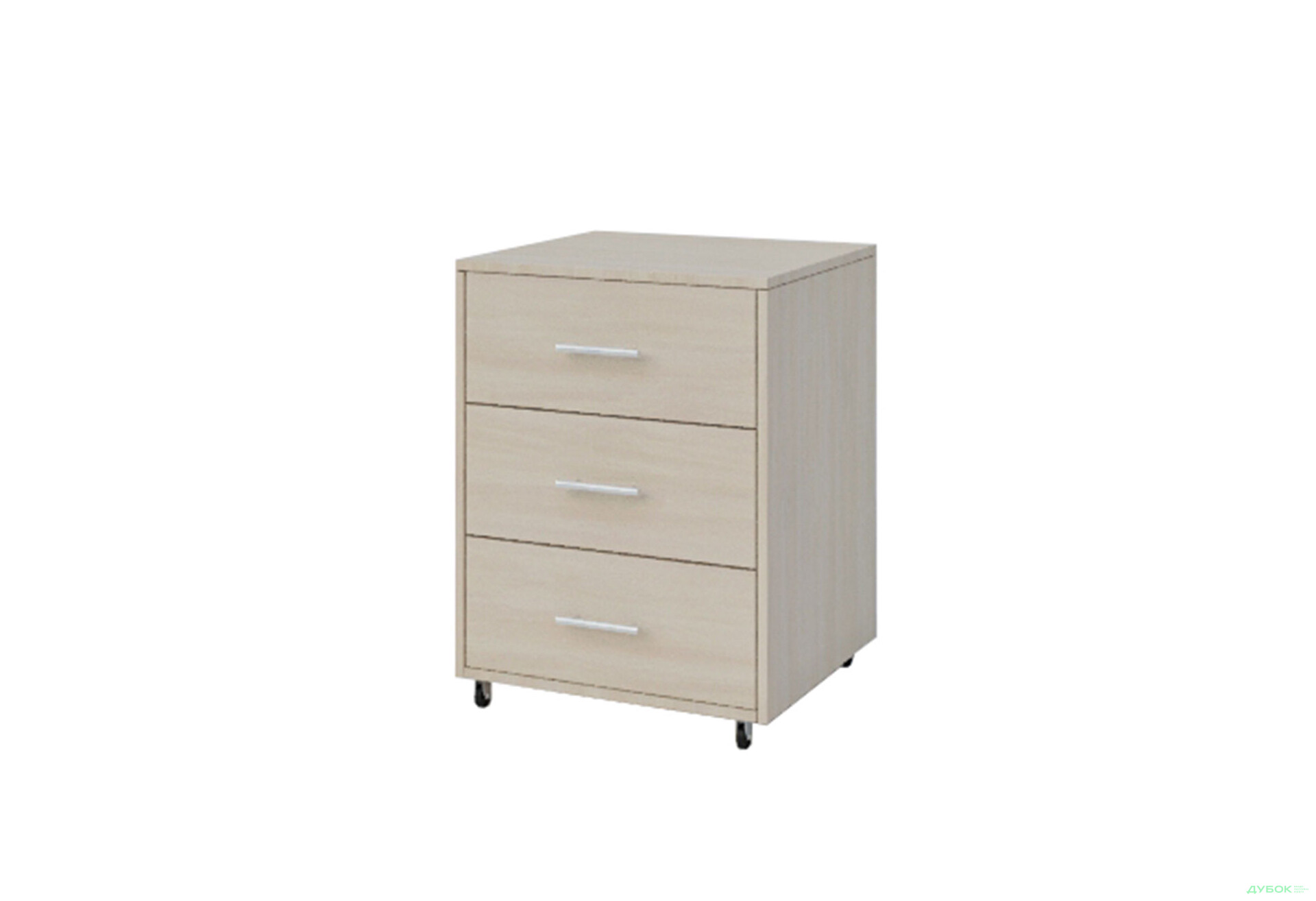 Тумба Garant 2 з 3 шухлядами 50 см дуб молочний - Зображення 1 Зображення 1 - Тумба Garant 2 з 3 шухлядами 50 см дуб молочний