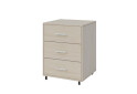 Тумба Garant 2 з 3 шухлядами 50 см дуб молочний - Зображення 1 Зображення 1 - Тумба Garant 2 з 3 шухлядами 50 см дуб молочний