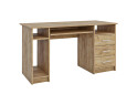 Стіл комп'ютерний Garant 2 140x60 см з шухлядами, полицями і нішею дуб крафт золотий - Зображення 1 Зображення 1 - Стіл комп'ютерний Garant 2 140x60 см з шухлядами, полицями і нішею дуб крафт золотий