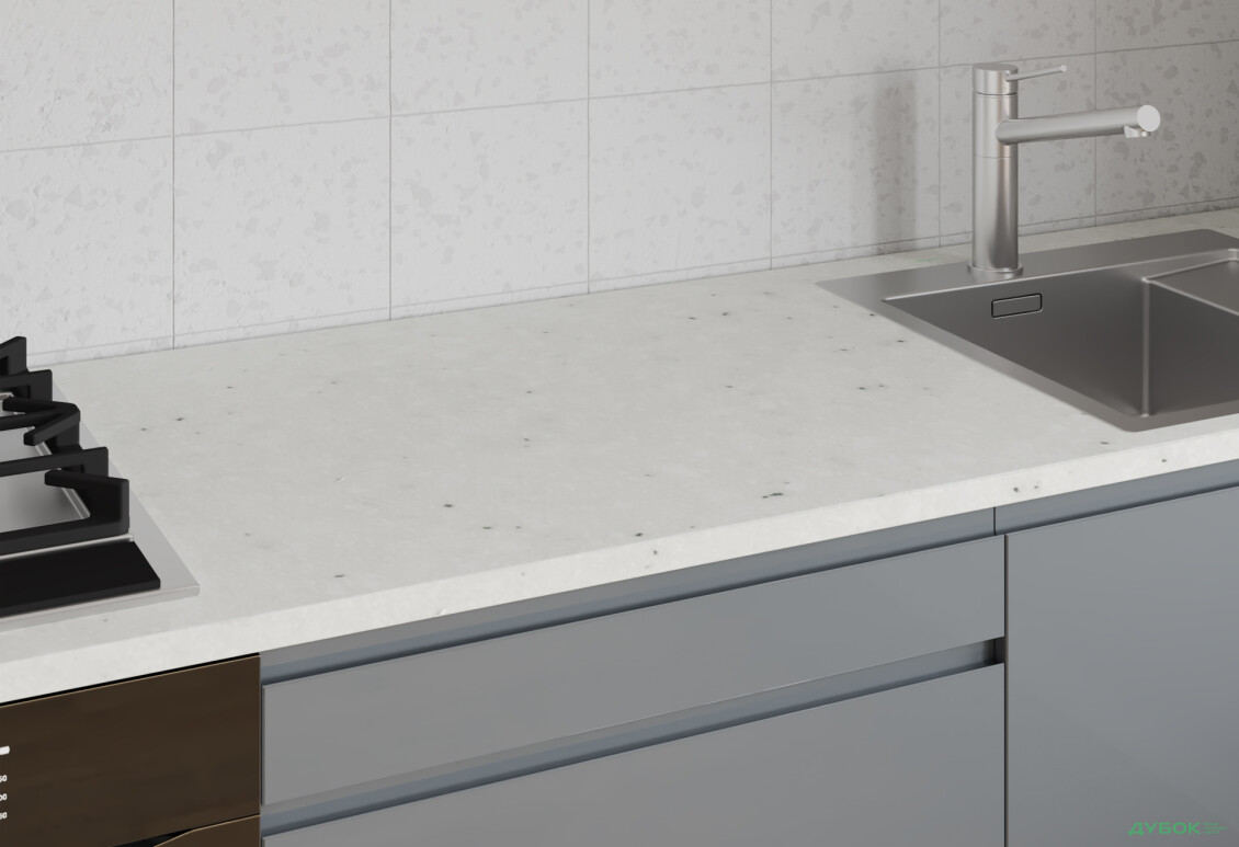 Кухня VIP-master Інтерно Люкс / Interno Luxe 260 см, молочний глянець / сірий глянець - Зображення 5 Зображення 5 - Кухня VIP-master Інтерно Люкс / Interno Luxe 260 см, молочний глянець / сірий глянець