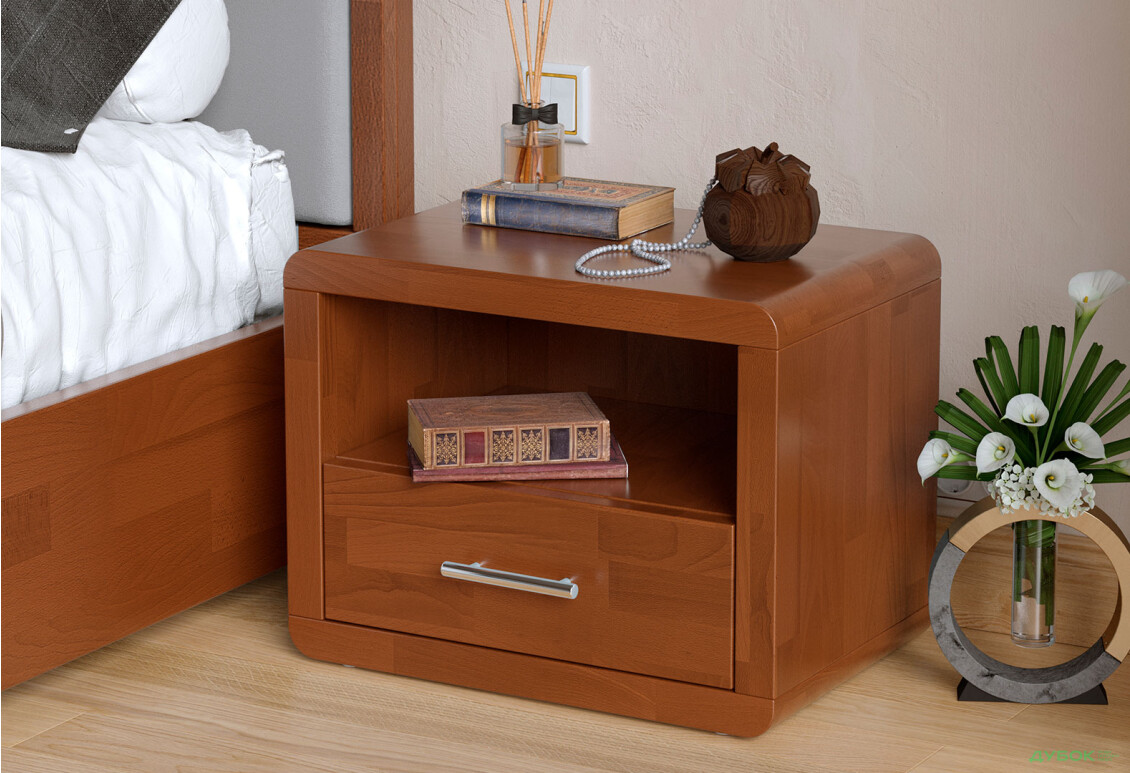 Изображение 2 - Тумба прикроватная Арбор Древ Глория с ящиком 52 см сосна, яблоня локарно