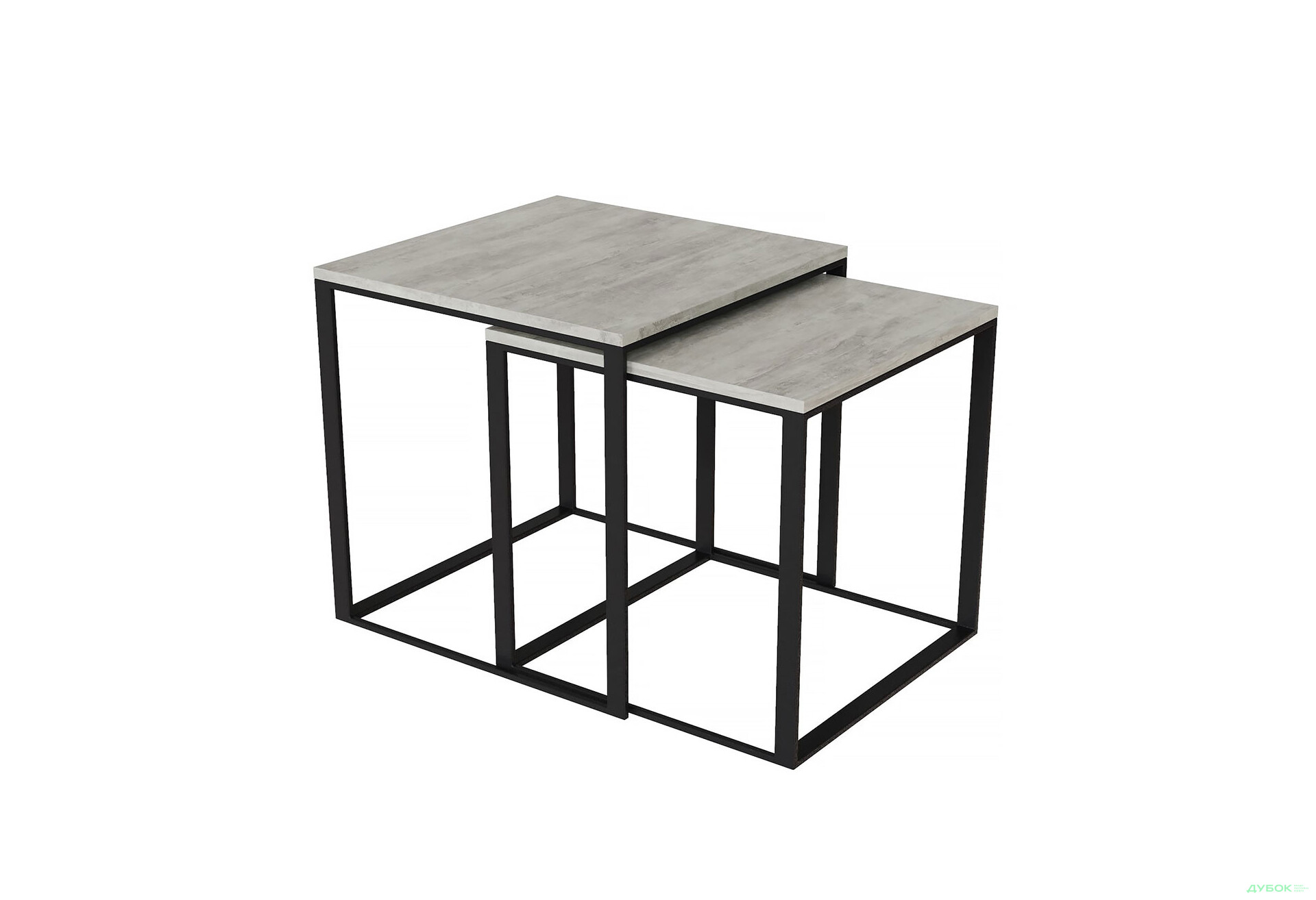 Изображение 1 - Стол журнальный Art In Head Аскэт 53x53 см двойной ателье светлый