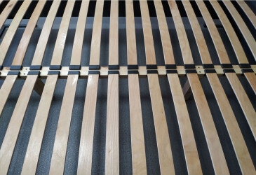 Зображення Ліжко ДСП + метал 140х200 графіт сірий