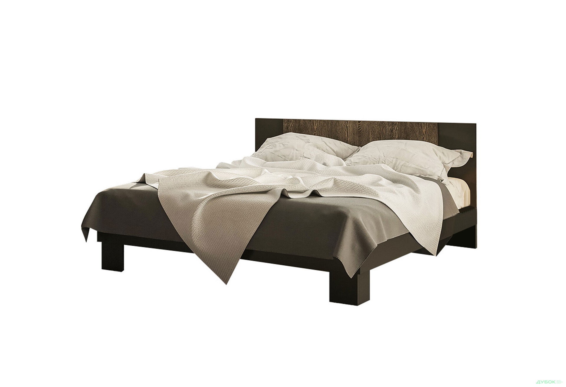 Ліжко Світ Меблів Лілея Нова 160х200 см Антрацит / Дуб гранж колоніальний, антрацит - Зображення 1 Зображення 1 - Ліжко Світ Меблів Лілея Нова 160х200 см Антрацит / Дуб гранж колоніальний, антрацит