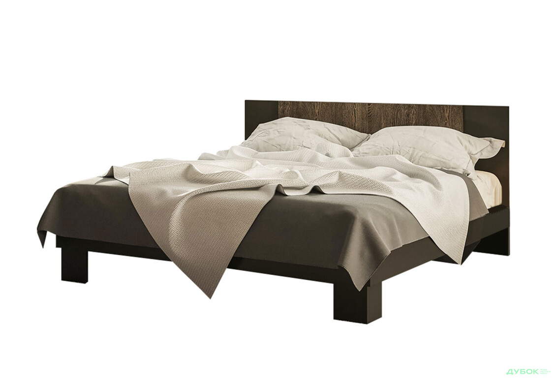 Ліжко Світ Меблів Лілея Нова 160х200 см Антрацит / Дуб гранж колоніальний, антрацит - Зображення 1 Зображення 1 - Ліжко Світ Меблів Лілея Нова 160х200 см Антрацит / Дуб гранж колоніальний, антрацит