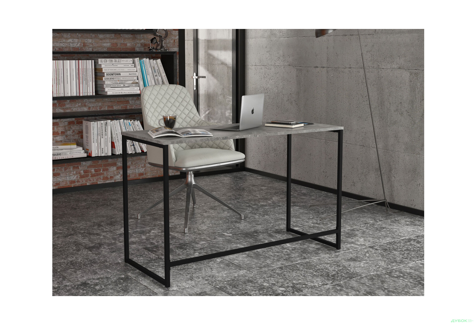 Изображение 2 - Стол письменный Knap Knap Liner Loft / Лайнер Лофт 120х51 см, Ателье светлый