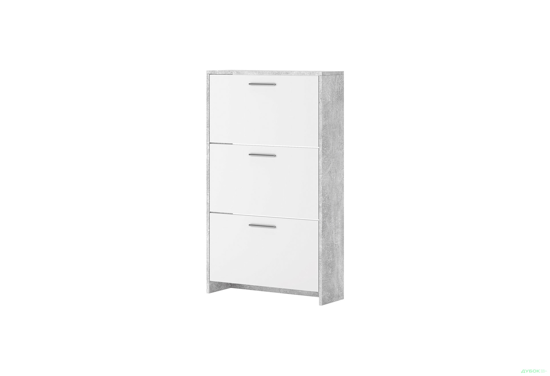 Изображение 1 - Тумба под обувь Svit Mebliv Рене с 3 дверками 69 см Цвет корпуса: ателье светлое, нимфеа альба