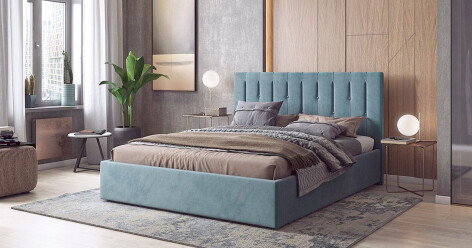 Якими особливостями, перевагами та мінусами має ліжко, укомплектоване підйомним механізмом