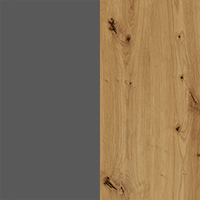 антрацит / дуб артизан