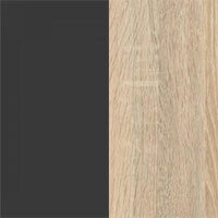 Антрацит / Дуб сонома