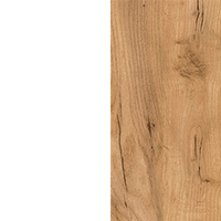 белый / дуб крафт золотой