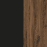 чорний / дуб ліворно