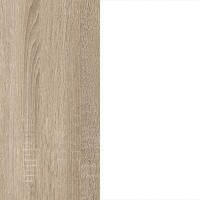 дуб сонома / білий