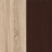 дуб сонома / венге