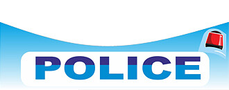 Наклейка Police