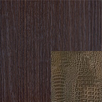 венге т. / венге т., кож. крокодил коричн.