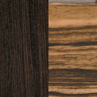 венге темный / зебрано светлый