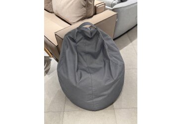 Крісло-груша XL Оксфорд 320 Сірий Уцінка